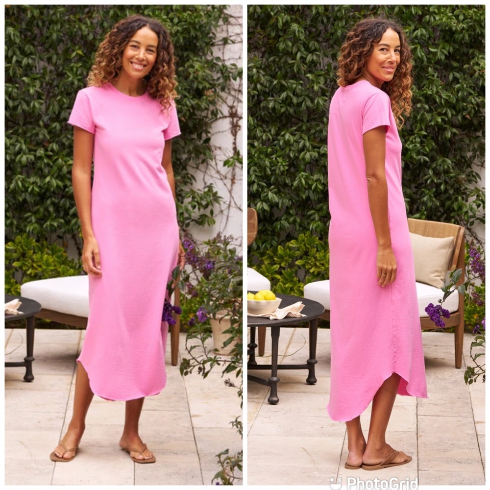 Frank & Eileen Pink Maxi Dress